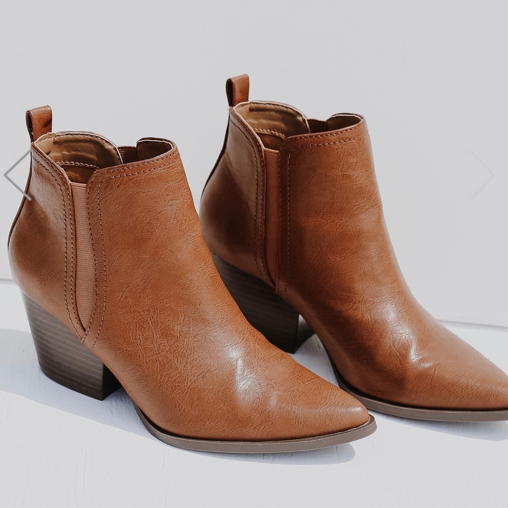 Manchester Block Heel Booties